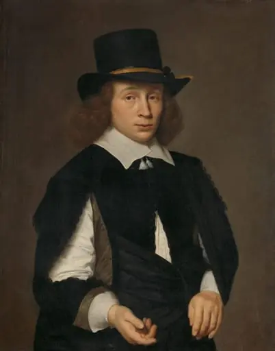 Portrait of Dirck Hendrick Meulenaer (1620-in or after 1649 ?), by Unknown