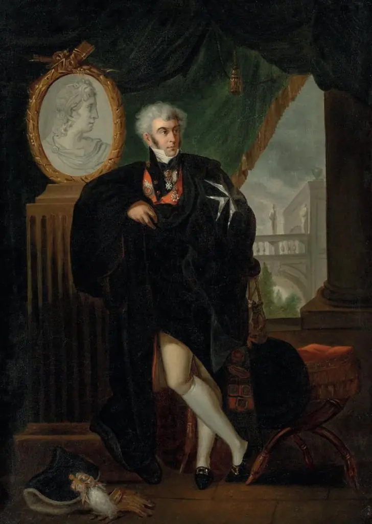 Portrait of Dmitry Naryshkin, by Unknown