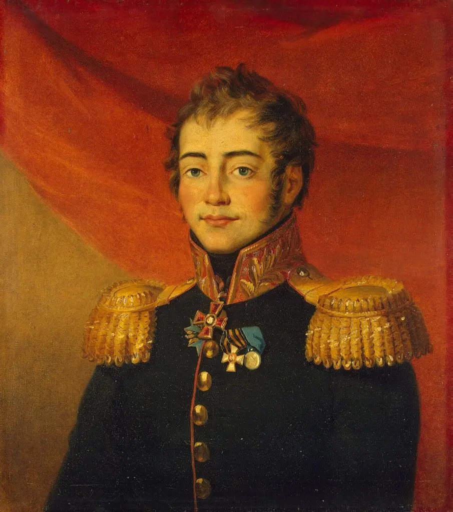 Portrait of Dmitry P. Lyapunov (1775-1821), by Unknown