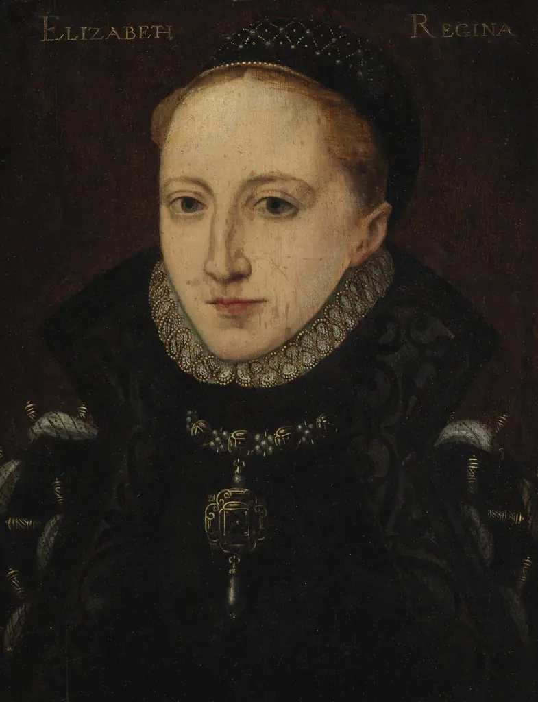 Portrait of Elizabeth I, Queen of England (1503-1603), by Unknown