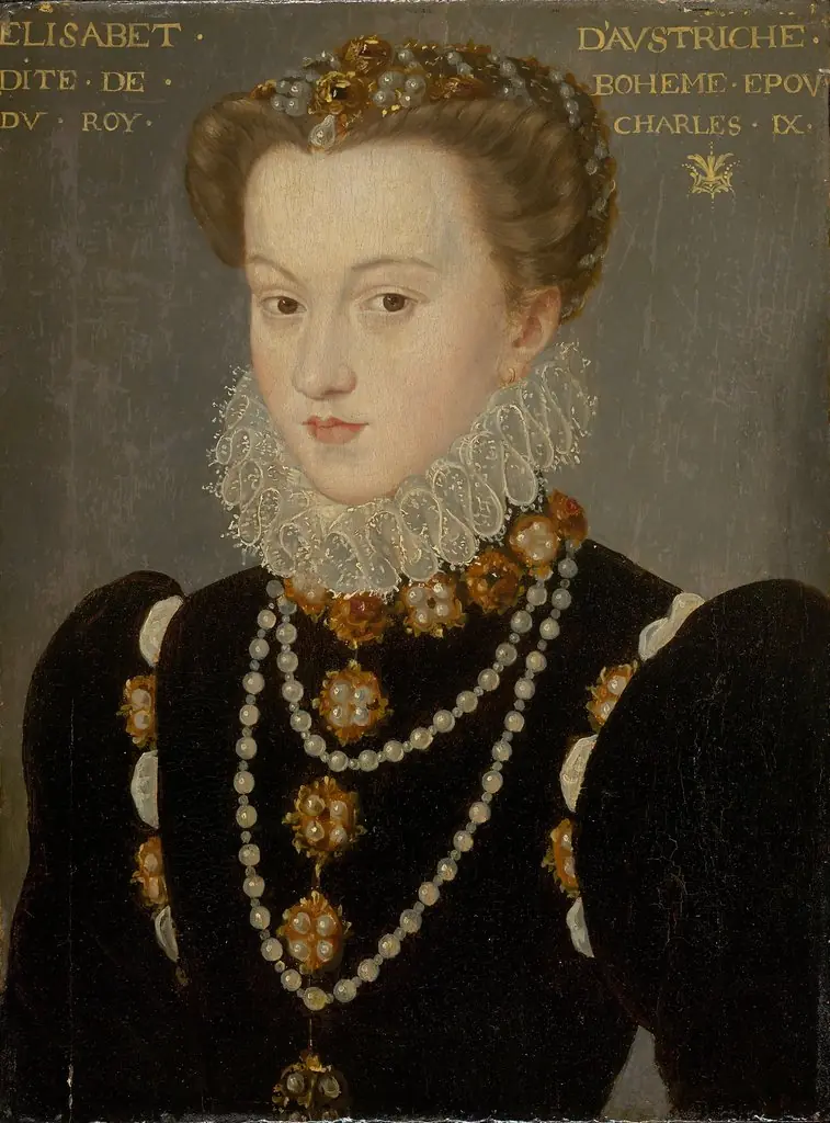 Portrait of Elizabeth of Austria, Wife of King Charles IX of France, by Unknown