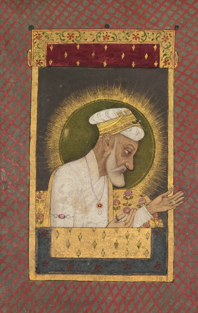 Portrait of Emperor Alamgir (Aurangzeb), by Unknown
