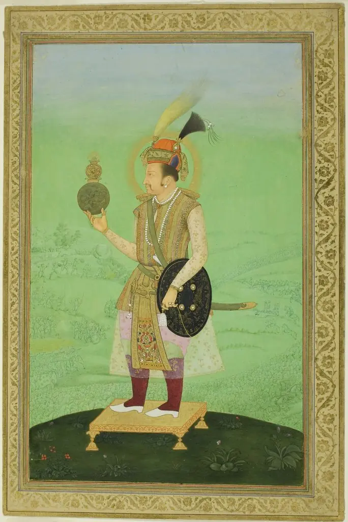 Portrait of Emperor Jahangir, by Unknown