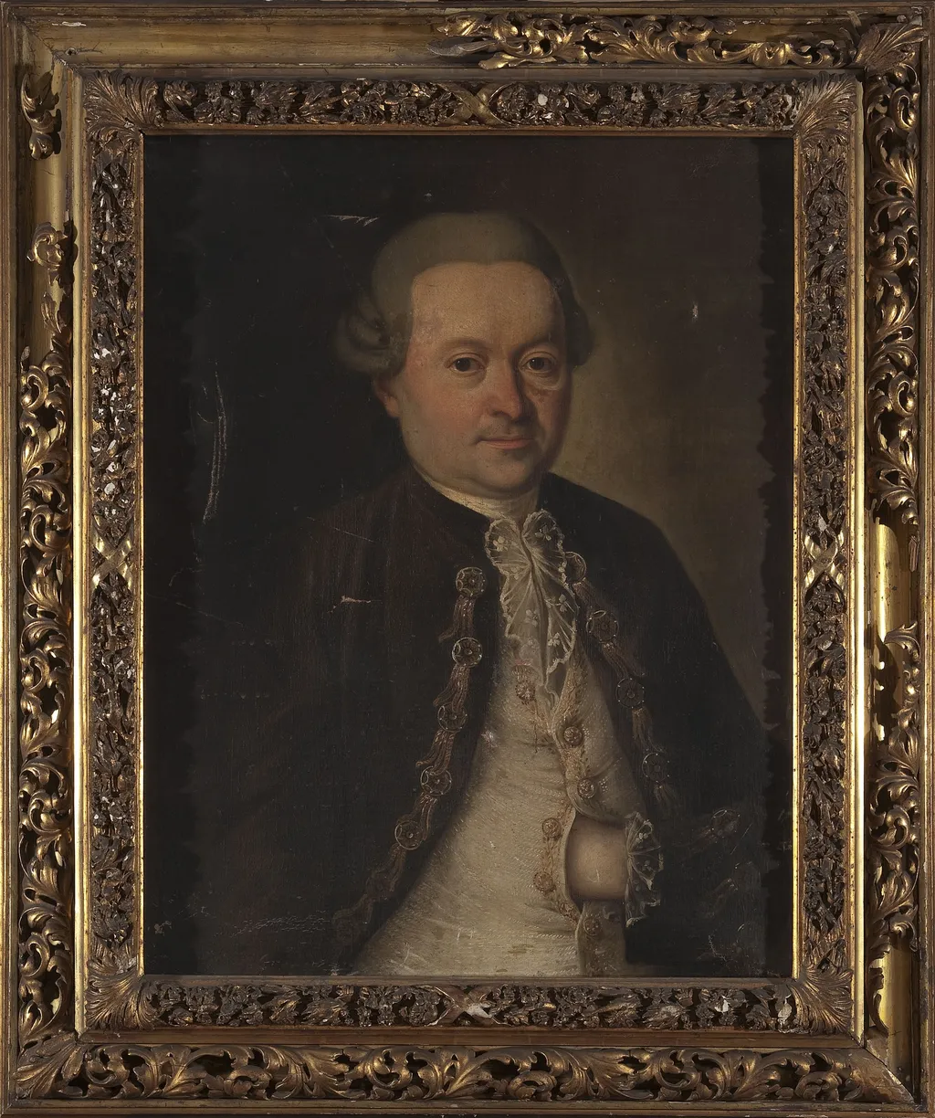Portrait of Franciszek Halka-Ledóchowski, by Unknown, oil, 1794