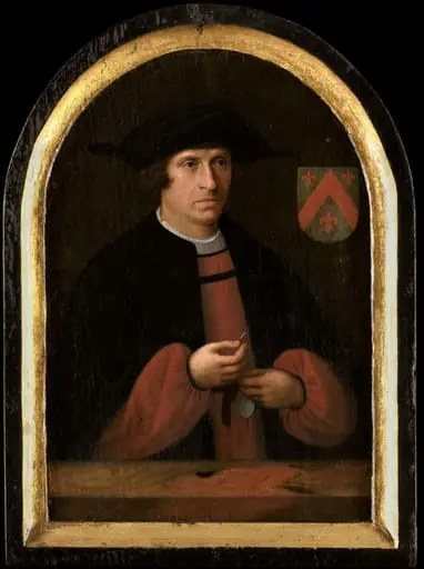Portrait of Frans van Schoterbosch (c. 1484-?), by Unknown