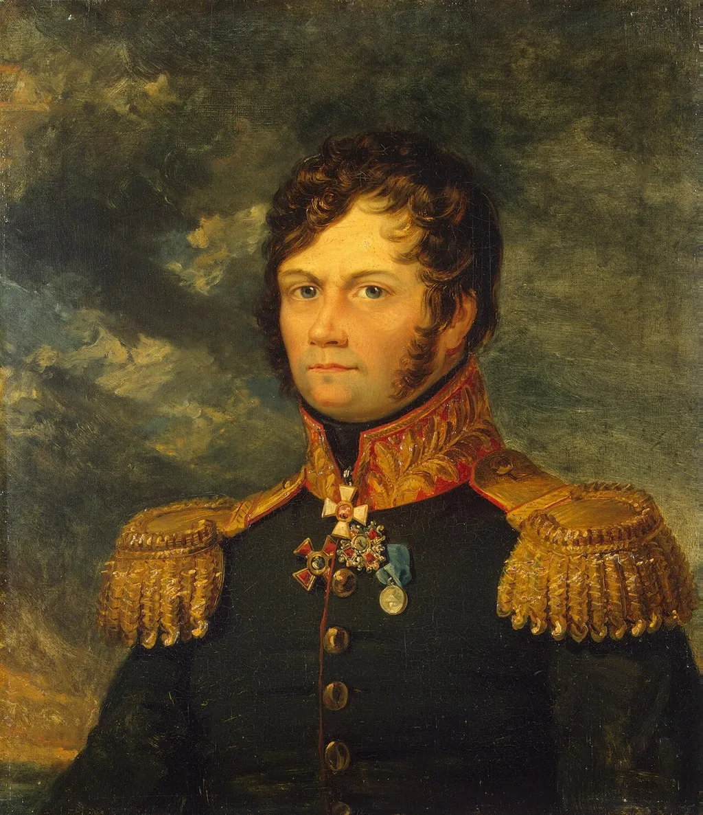 Portrait of Fyodor A. Lukov (1761-1813), by Unknown, oil, 1822