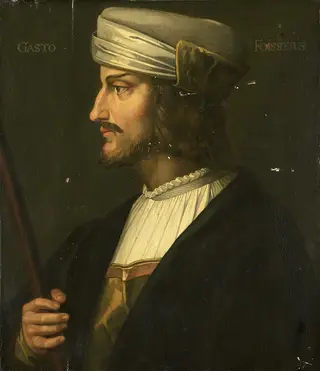 Portrait of Gaston de Foix, French Military Commander, by Unknown, 1650