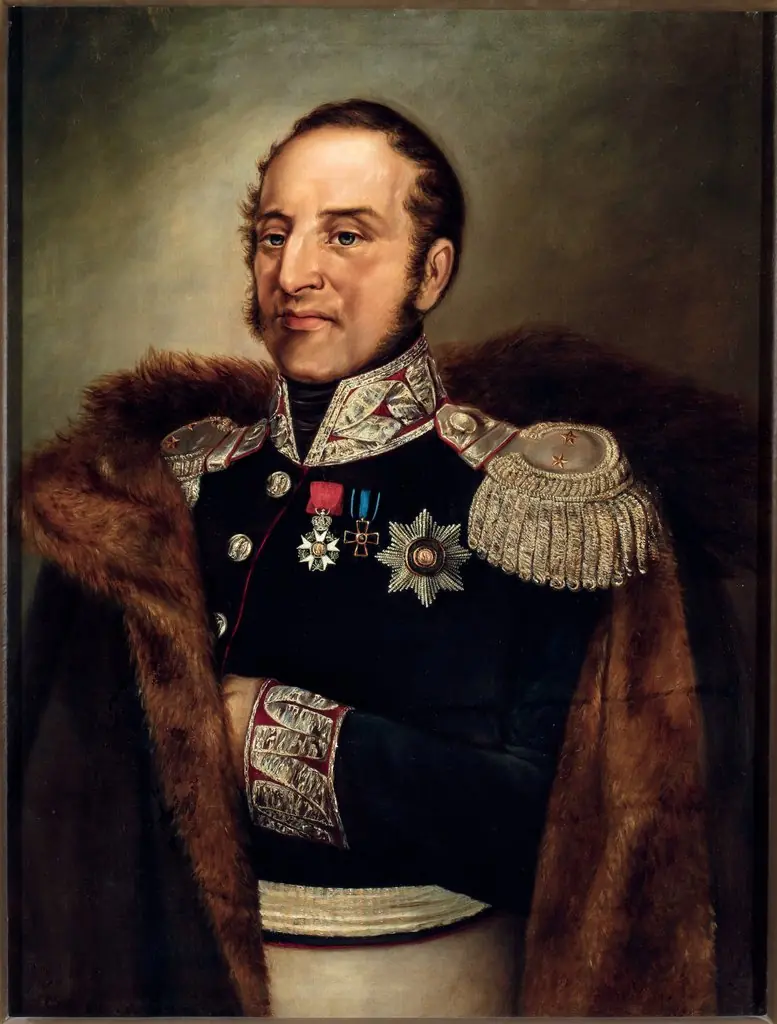 Portrait of general Tadeusz Tyszkiewicz (1774–1852), by Unknown