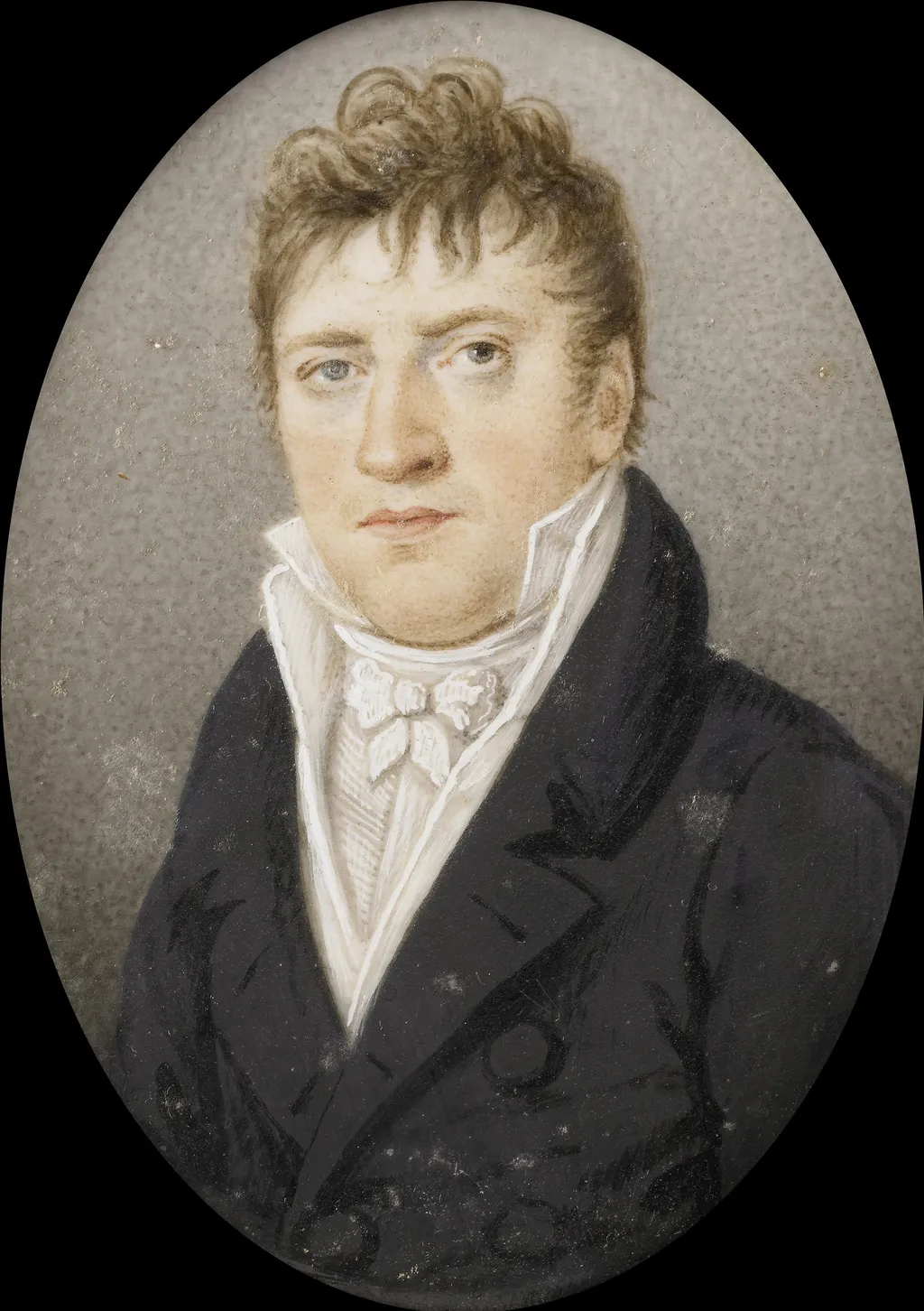 Portrait of Georg Albrecht Diederichs (1751-1816), by Unknown, ivory, 1810