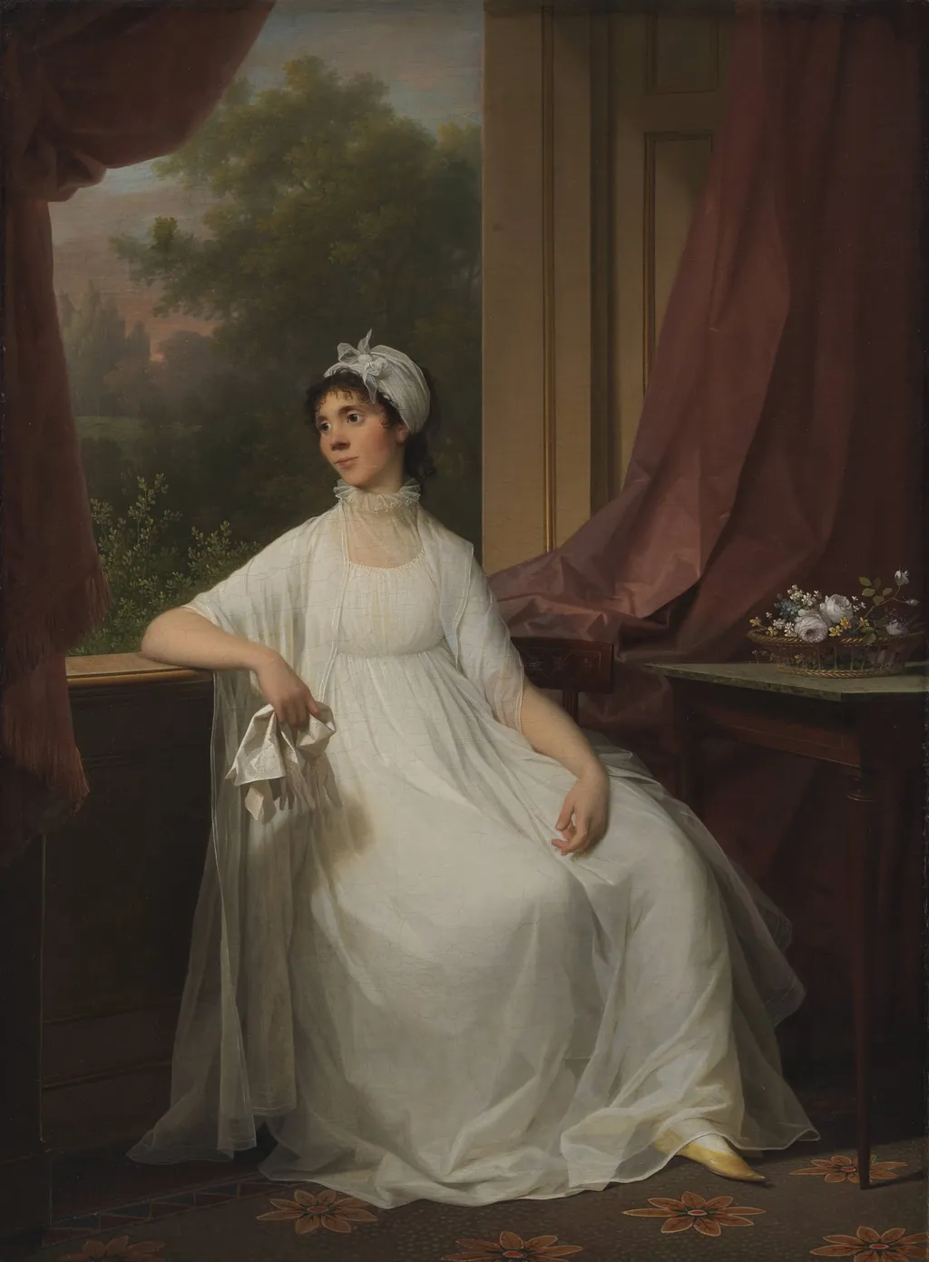 Portrait of Gertrud Hage, née Heitmann, by Unknown, unspecified, 1750