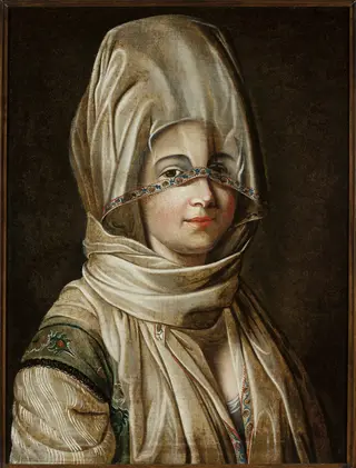 Portrait of Gertruda Potocka née Komorowska, by Unknown, 1800