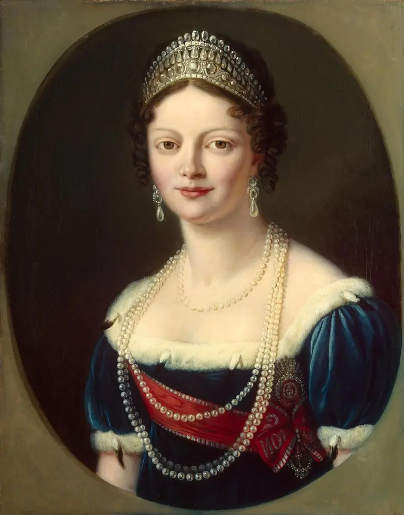 Portrait of Grand Duchess Ekaterina Pavlovna, by Unknown