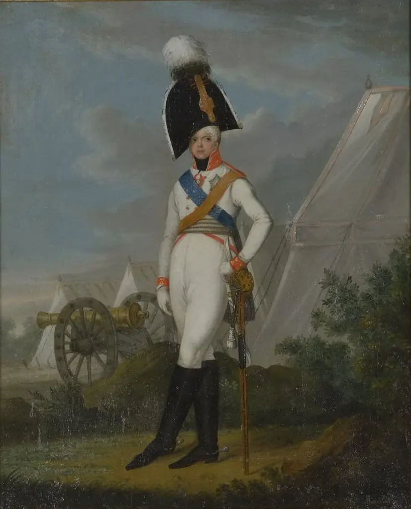 Portrait of Grand Duke Konstantin Pavlovich, by Unknown