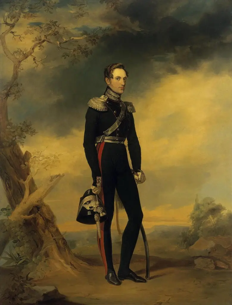 Portrait of Grand Duke Nikolai Pavlovich, by Unknown