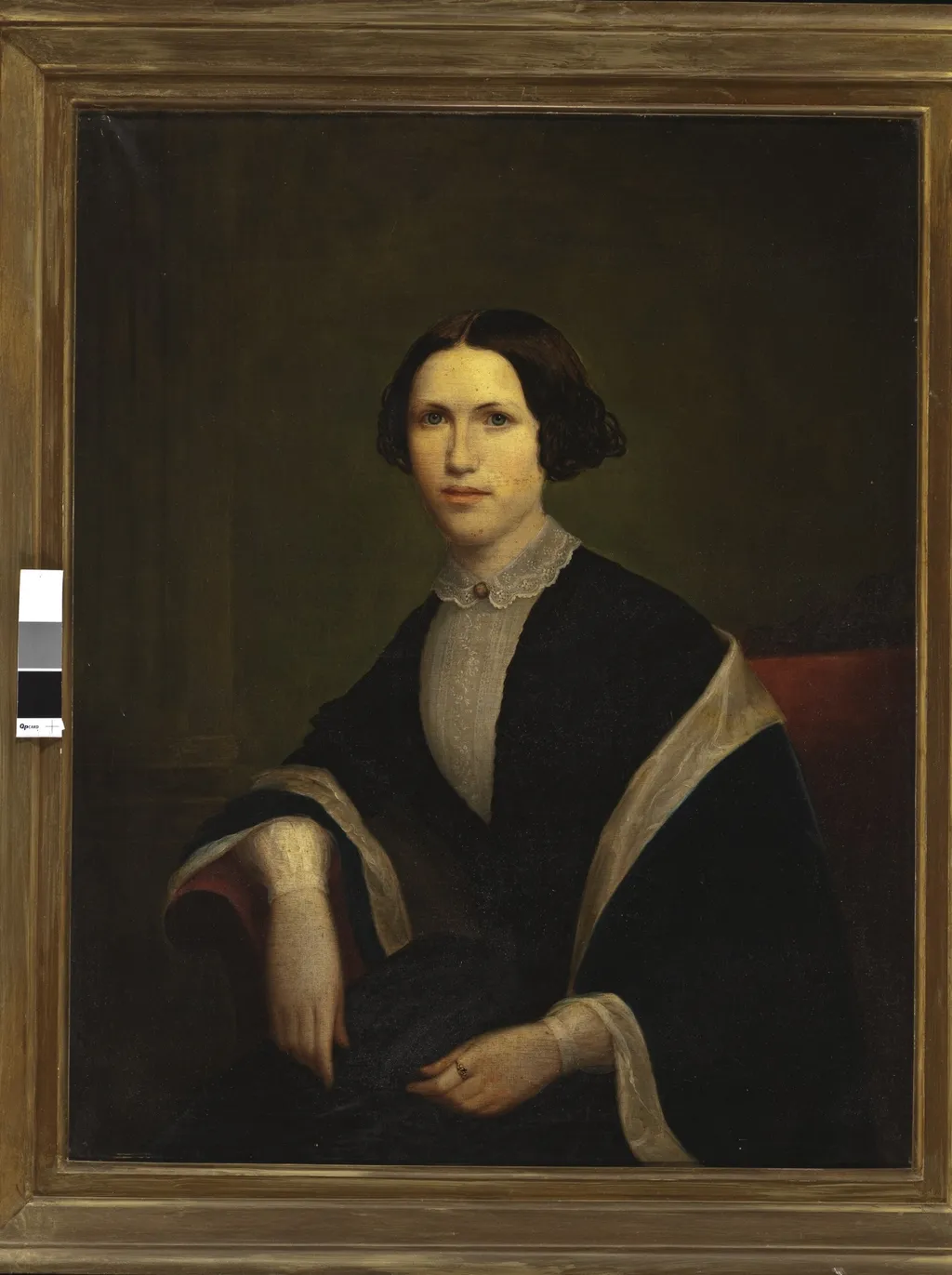 Portrait of Harriet Clark Ferrell, by Unknown, unspecified, 1853