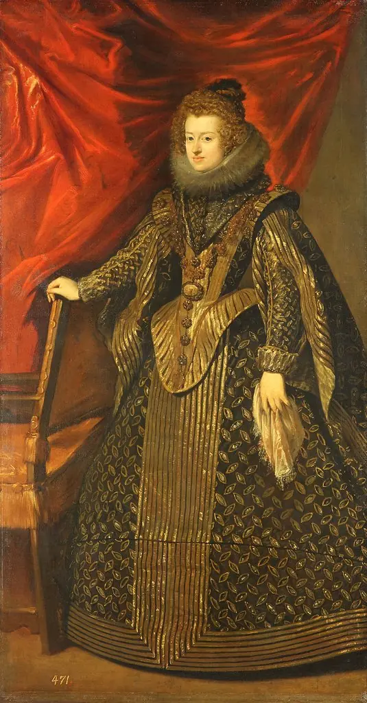 Portrait of Infanta María of Habsburg (1606-1646), by Unknown