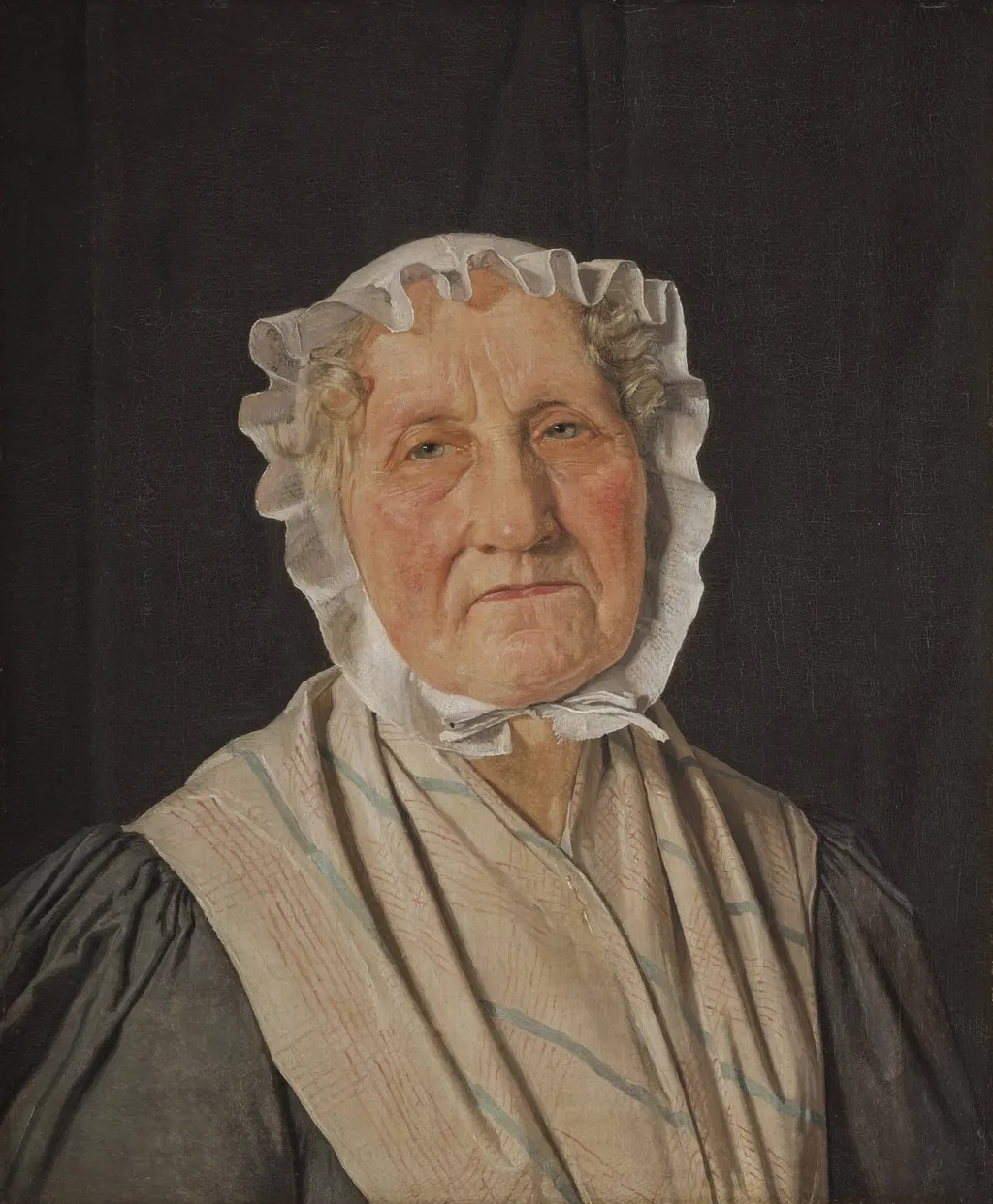 Portrait of Inger Margrethe Høyen, née Schrøder, the Mother of the Art Historian N.L. Høyen, by Unknown, unspecified, 1832