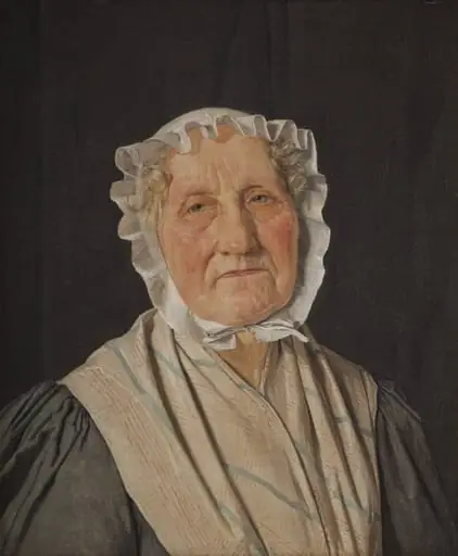 Portrait of Inger Margrethe Høyen, née Schrøder, the Mother of the Art Historian N.L. Høyen, by Unknown