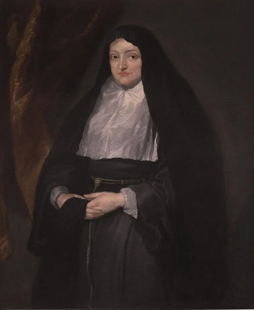Portrait of Isabel Clara Eugenia as a nun, by Unknown
