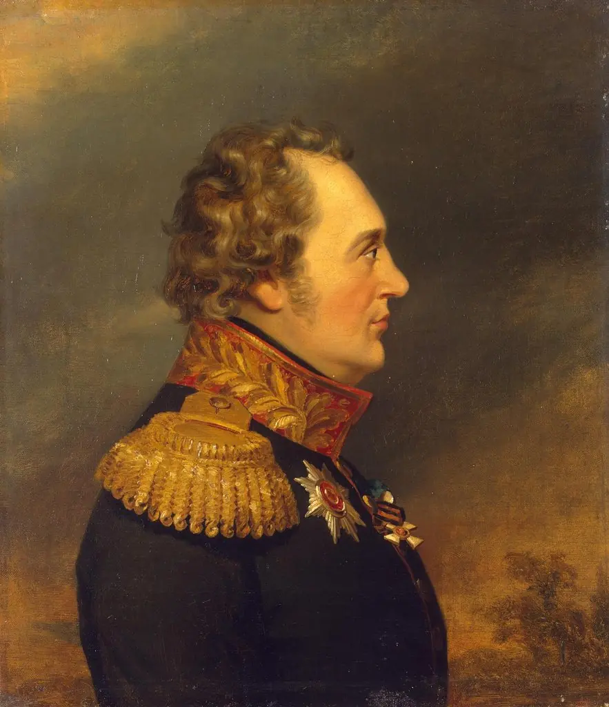 Portrait of Ivan N. (Magnus Gustav) Essen (1758/59-1813), by Unknown