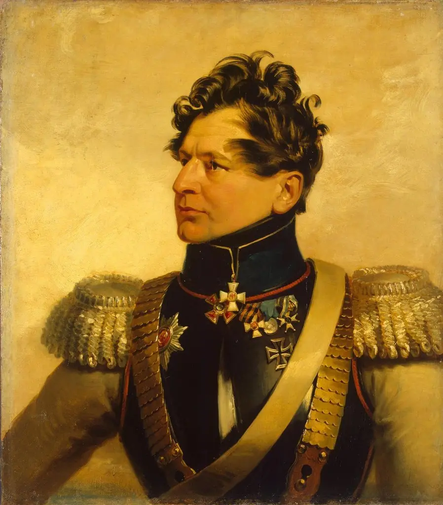 Portrait of Ivan S. Leontyev (1782-1824) (replica of the 1823 portrait), by Unknown