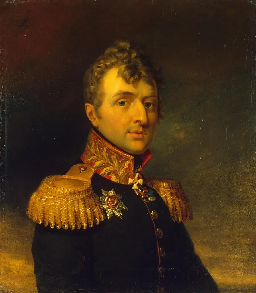 Portrait of Ivan V. Manteuffel (1771-1813), by Unknown