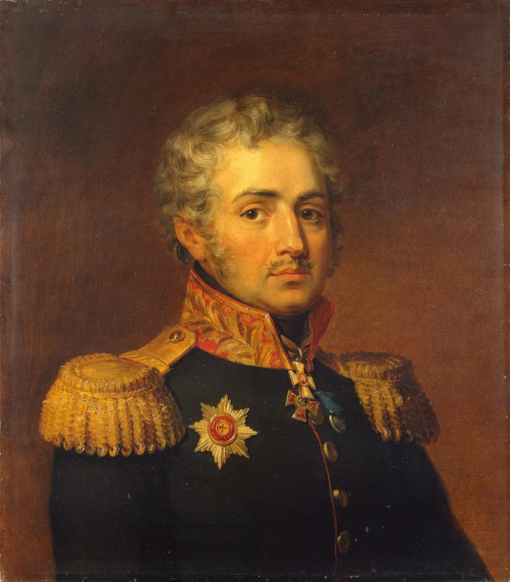 Portrait of Ivan Ye. Shevich (1754-1813), by Unknown, oil, 1822