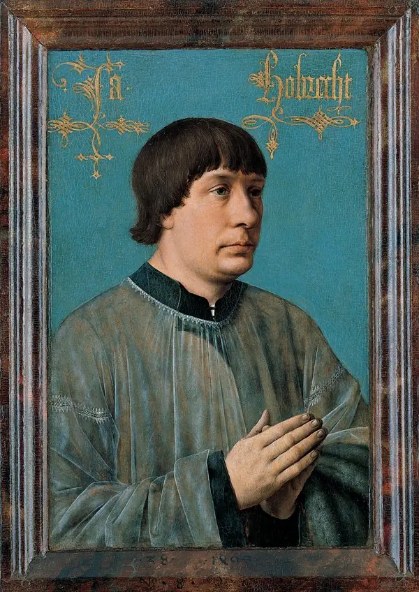 Portrait of Jacob Obrecht, by Unknown