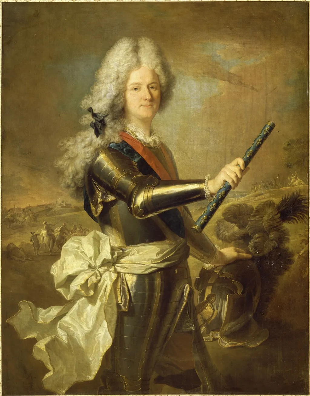 Portrait of James FitzJames, 1st Duke of Berwick (1670-1734), by Unknown, oil, 1700