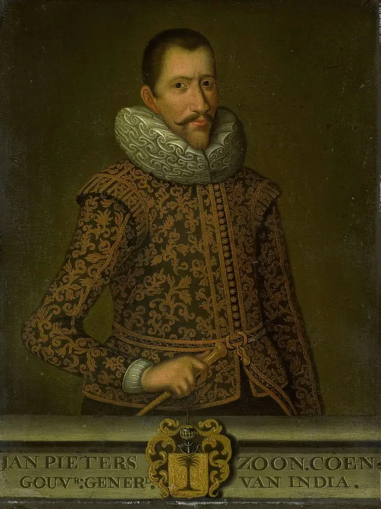 Portrait of Jan Pietersz Coen, Governor-General of the Dutch East Indies, by Unknown