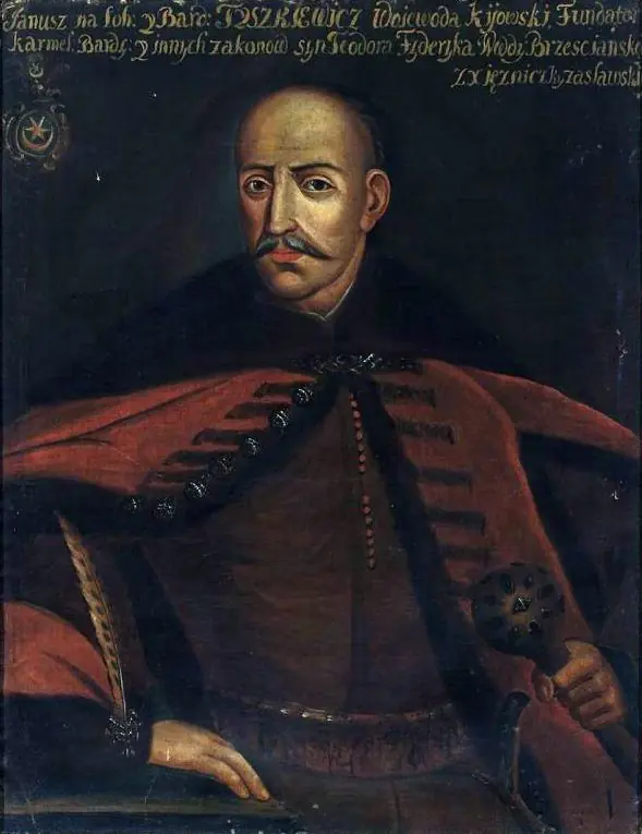 Portrait of Janusz Tyszkiewicz (1570–1649), Leliwa coat of arms, voivode of Kiev, by Unknown