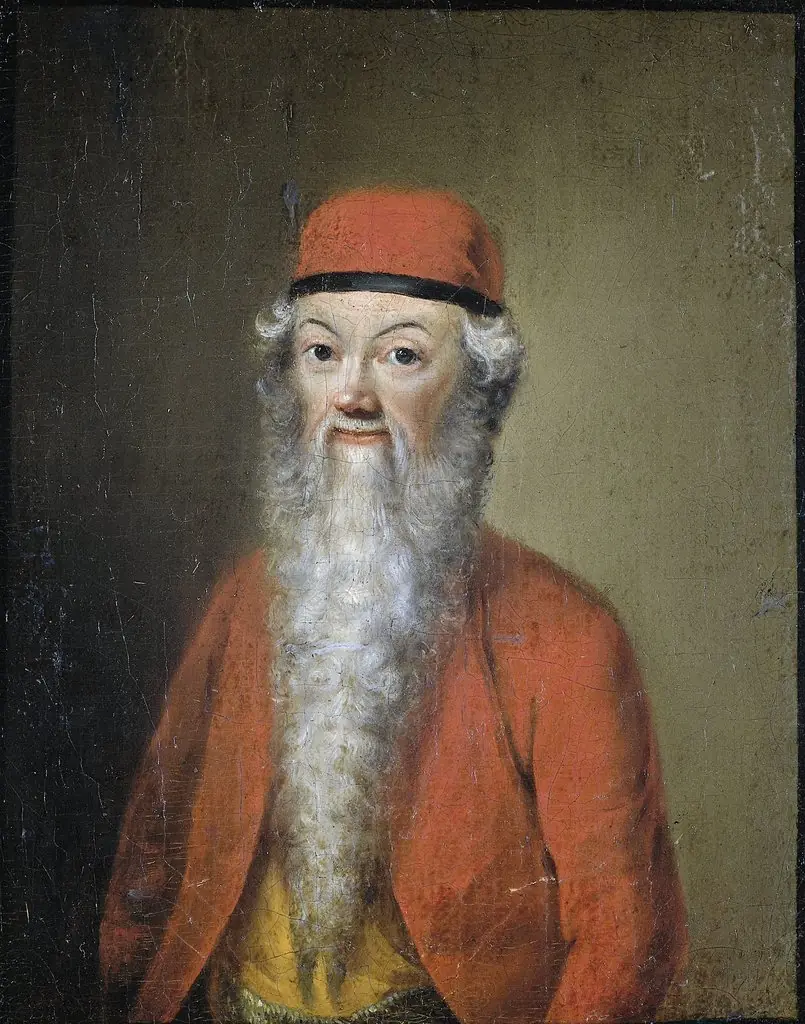 Portrait of Jean-Étienne Liotard at approximately 54 years of age (Self Portrait in Turkish Costume), by Unknown