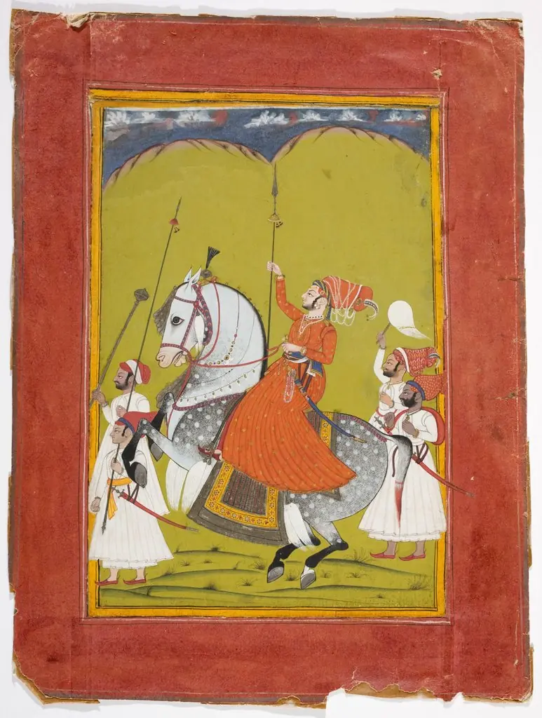 Portrait of Jiva Raja, by Unknown
