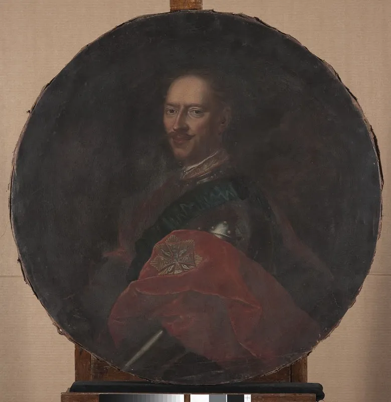 Portrait of Joachim Karol Potocki (before 1728–1791), by Unknown, oil, 1792