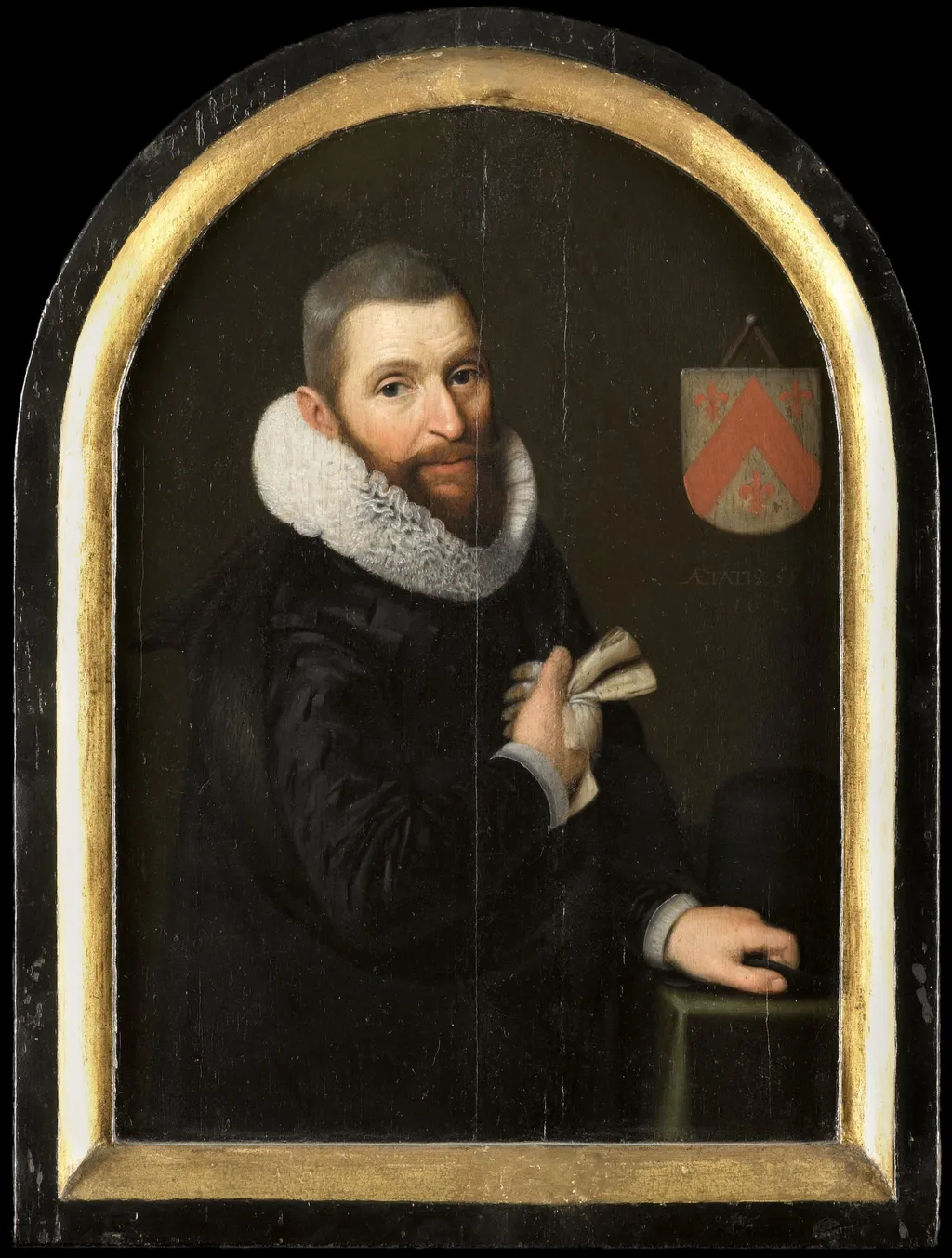 Portrait of Johan Gerritsz van Schoterbosch (c. 1564-1654), by Unknown, unspecified, 1620