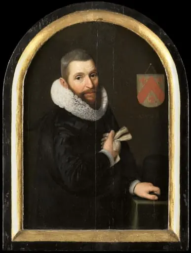 Portrait of Johan Gerritsz van Schoterbosch  (c. 1564-1654), by Unknown