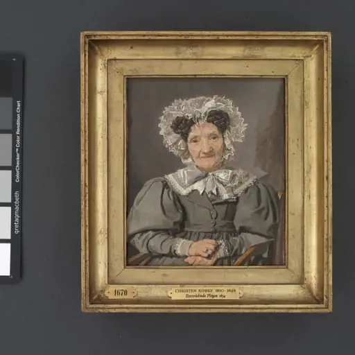 Portrait of Johanne Pløyen, née Bachmann, by Unknown