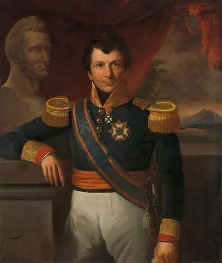 Portrait of Johannes, Graaf van den Bosch, Governor-General of the Dutch East Indies, by Unknown