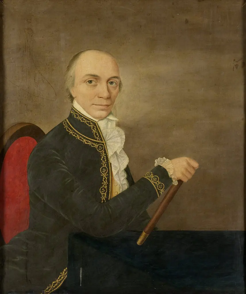 Portrait of Johannes Siberg, Governor-General of the Dutch East Indies, by Unknown