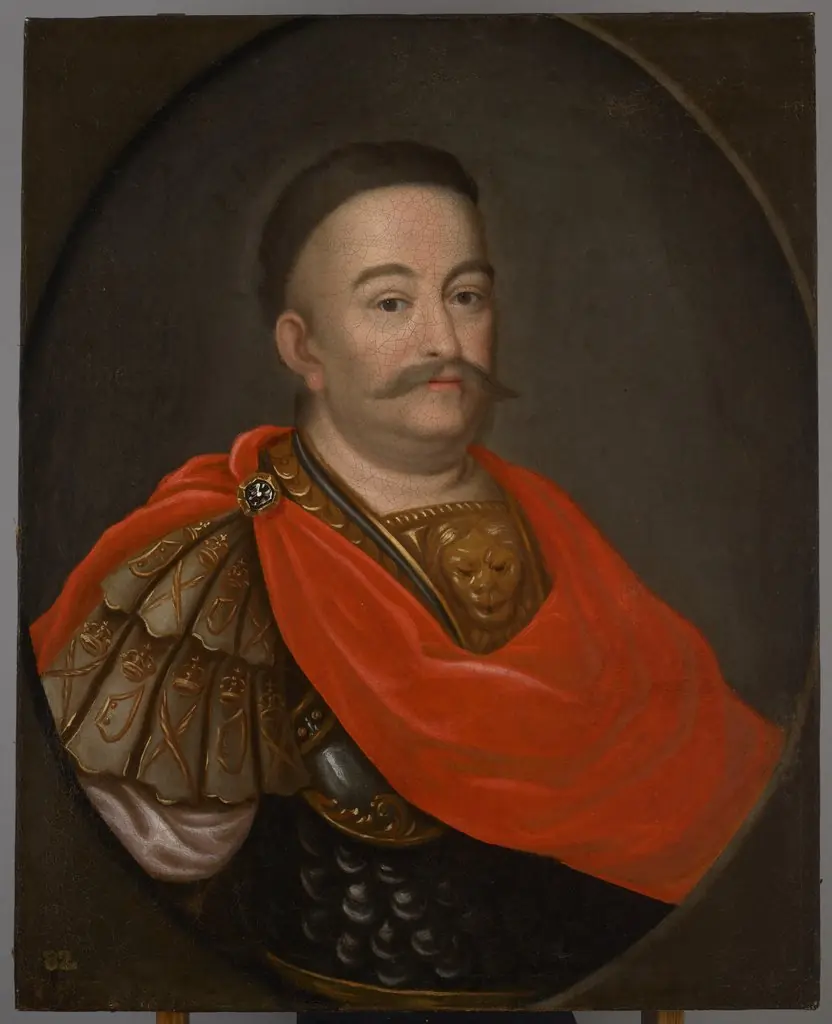 Portrait of John III Sobieski (1624–1696) in Karacena Scale Armour, by Unknown