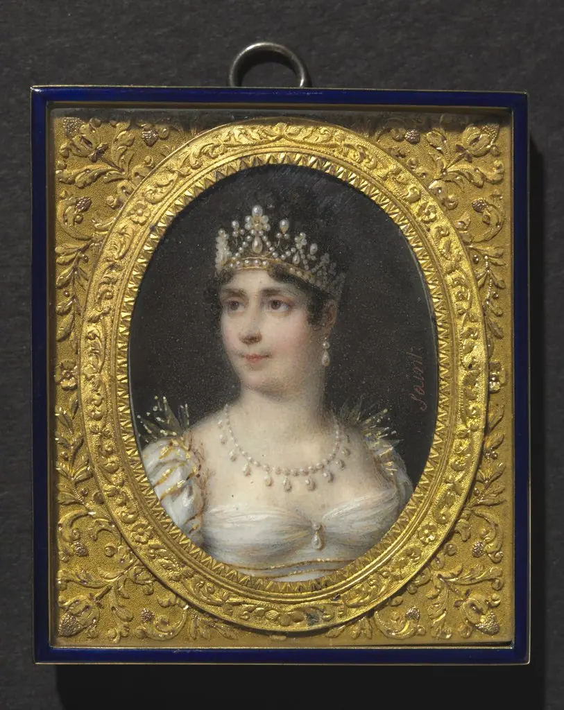 Portrait of Joséphine de Beauharnais, Empress of the French, by Unknown