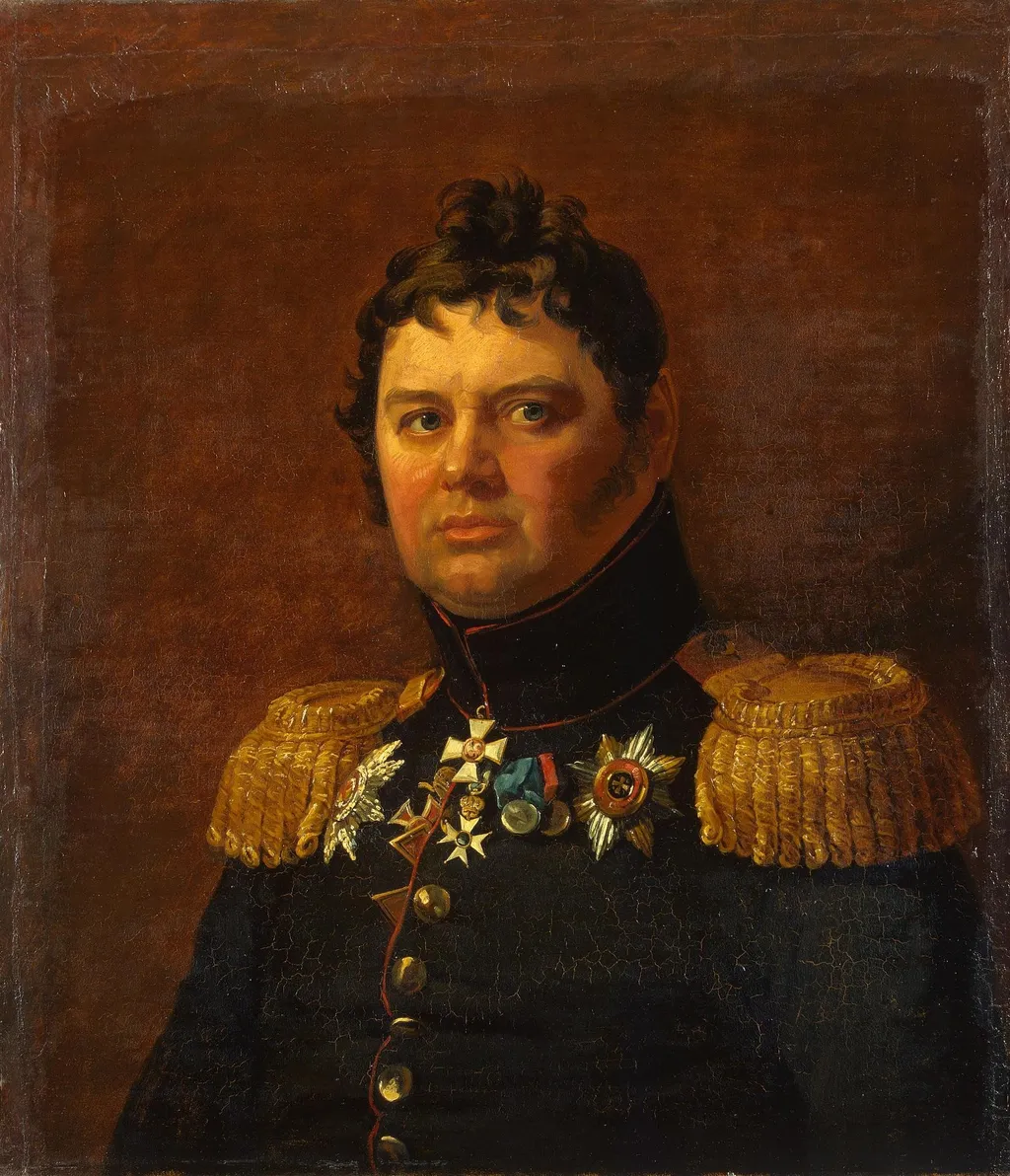 Portrait of Karl F. Loevenstern (1770/71-1840), by Unknown, oil, 1822