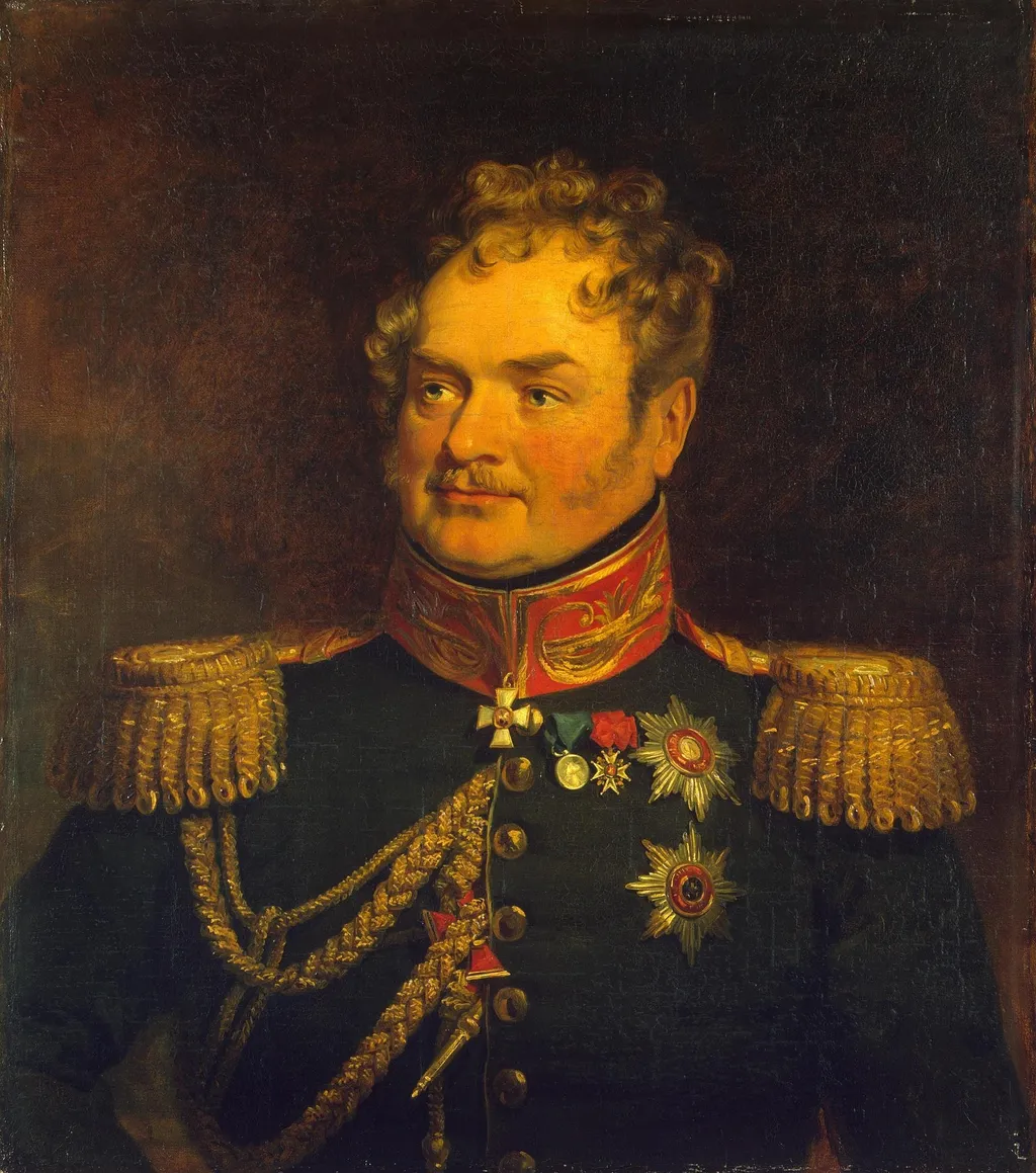 Portrait of Karl O. (Charles de) Lambert (1772-1843), by Unknown, oil, 1822