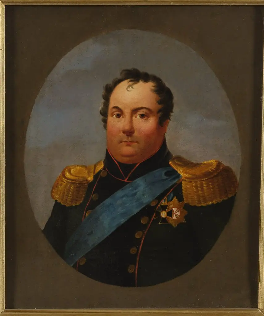 Portrait of Karol Sierakowski, artillery general, by Unknown