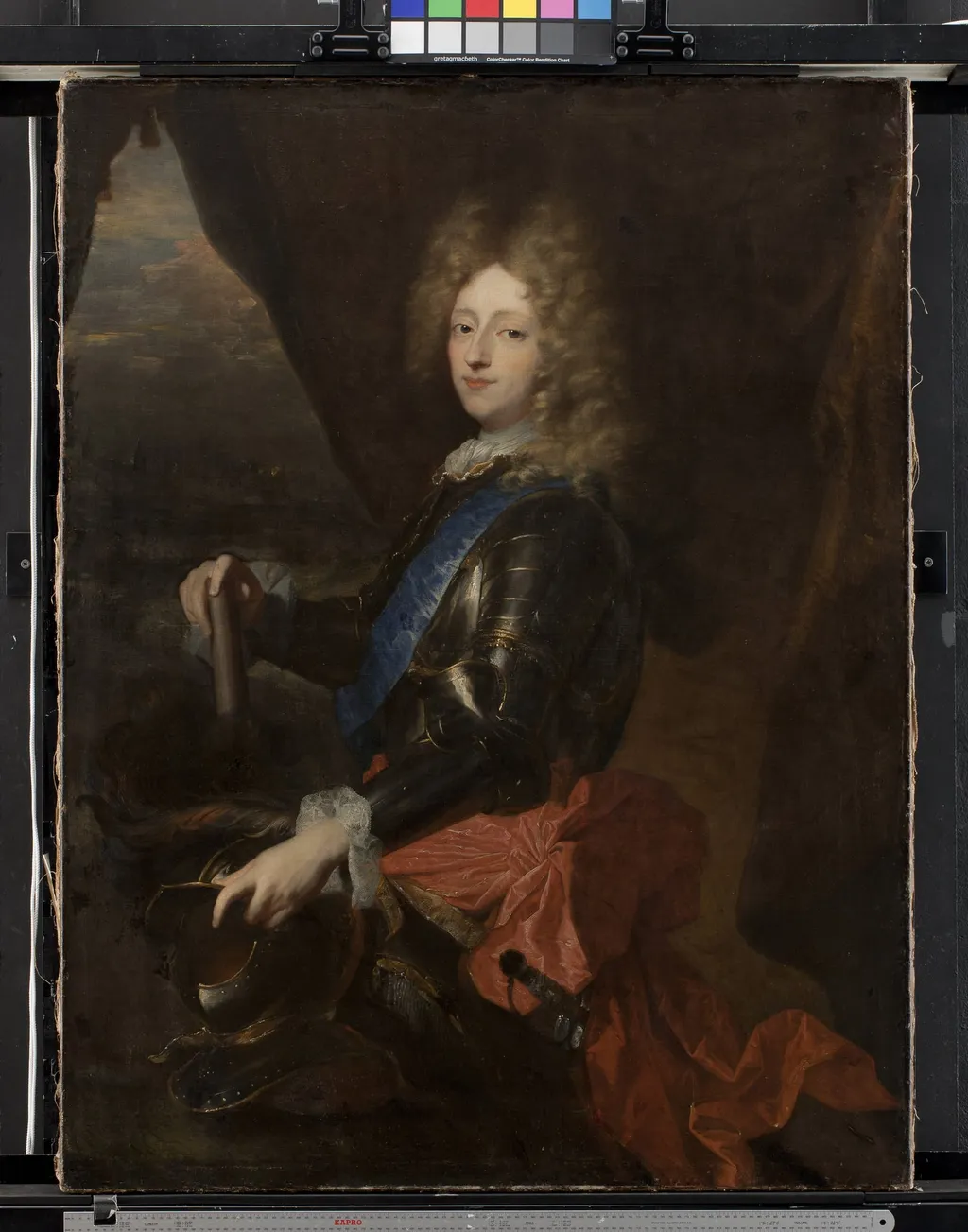 Portrait of King Frederik IV as Prince, by Unknown, unspecified, 1693
