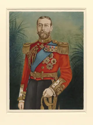 Portrait of King George V, by Unknown, 1911
