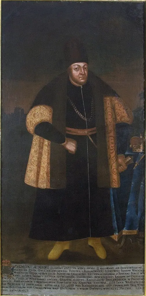 Portrait of king Sigismund II Augustus (1520–1572), by Unknown