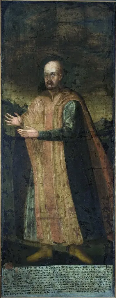 Portrait of king Władysław Jagiełło (1348–1434), by Unknown