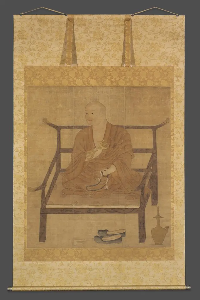 Portrait of Kobo Daishi (Kukai), by Unknown