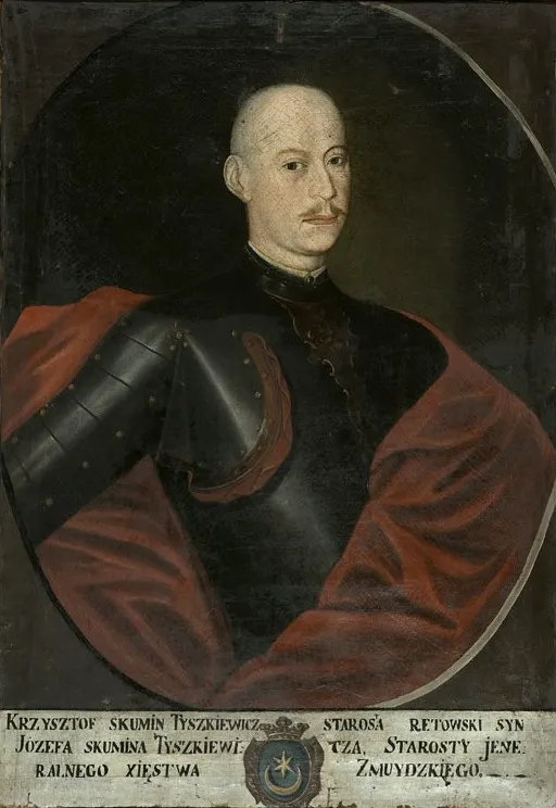 Portrait of Krzysztof Skumin Tyszkiewicz (1729–1762), starosta of Rietavas, by Unknown, oil, 1750